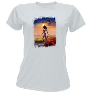 Camiseta Baby Look Sekhmet e Horus