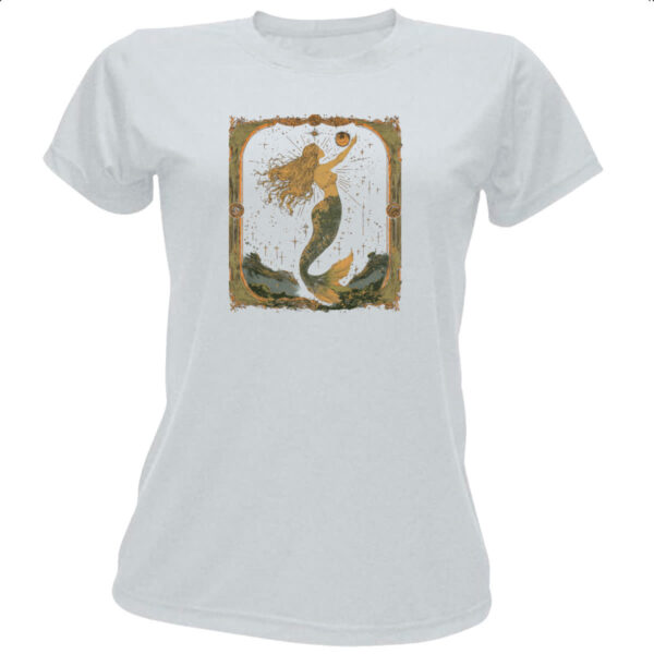 Camiseta Baby Look Sereia constelacao