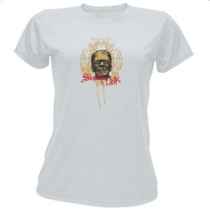Camiseta Baby Look Skull Punk