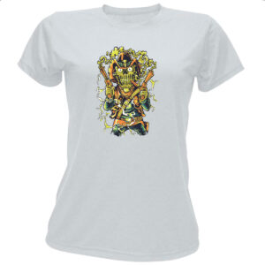 Camiseta Baby Look Skull faroeste