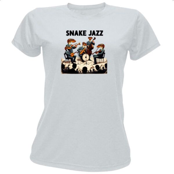 Camiseta Baby Look Snake Jazz