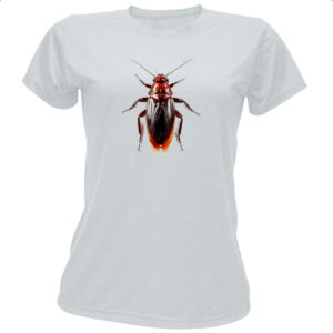 Camiseta Baby Look Barata vista de cima
