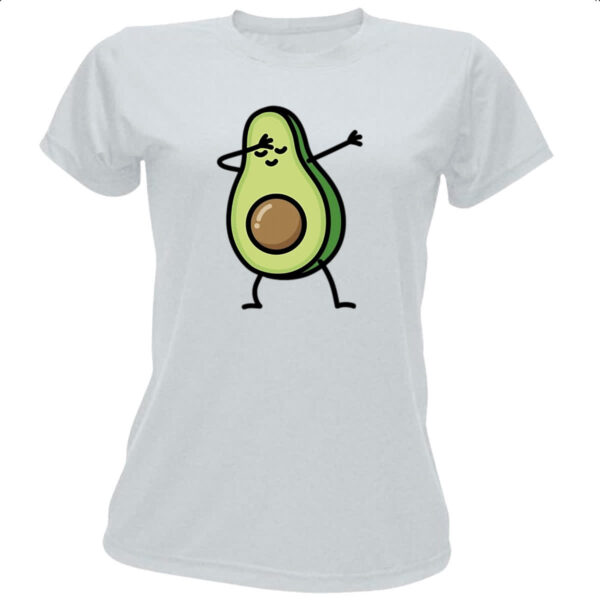 Camiseta Baby Look Abacate dab