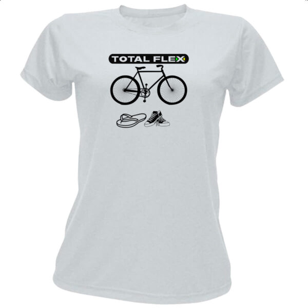 Camiseta Baby Look Bicicleta Total Flex