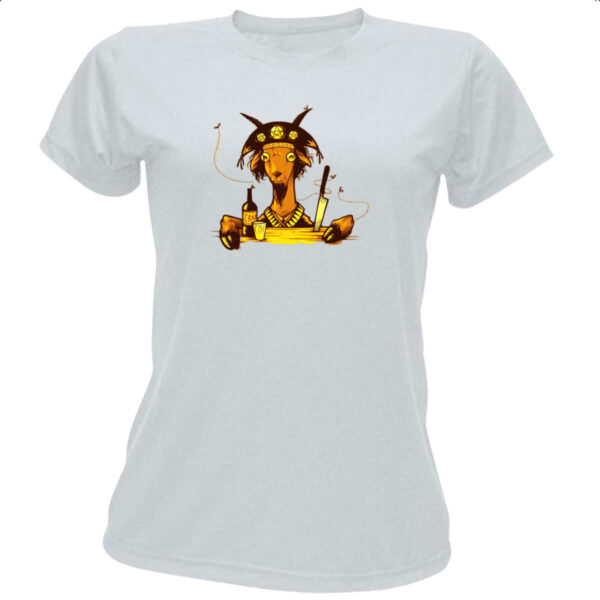 Camiseta Baby Look Bode arretado