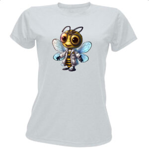 Camiseta Baby Look Abelha medica