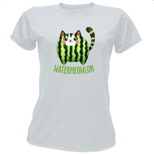 Camiseta Baby Look Watermeowlon