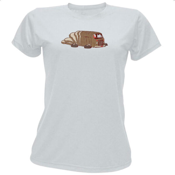 Camiseta Baby Look Kombi de forma