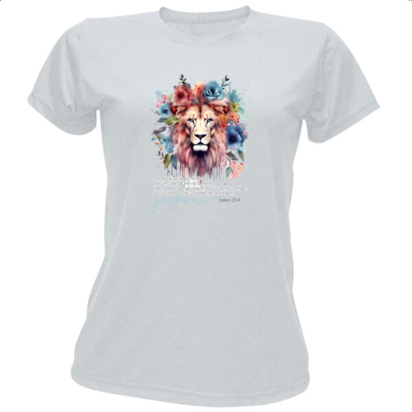 Camiseta Baby Look Yeshua Salmo 23-4