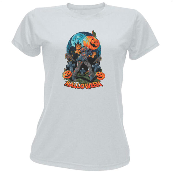 Camiseta Baby Look Halloween JackPot Cemiterio