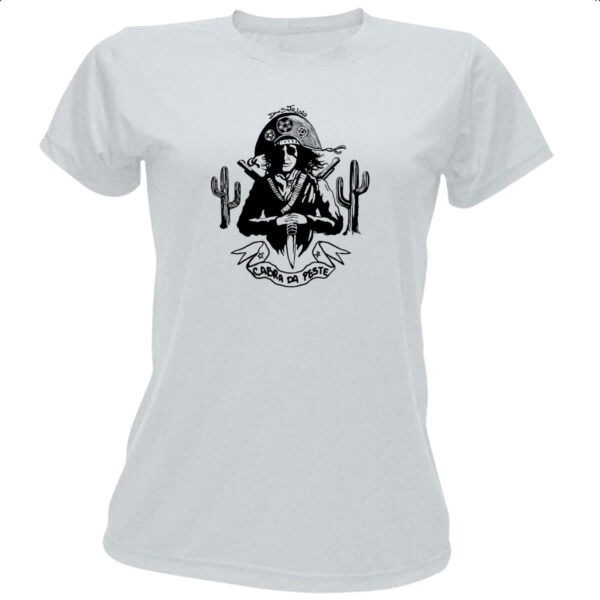 Camiseta Baby Look Cabra da peste