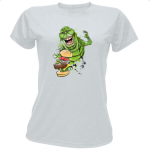Camiseta Baby Look Caca Fantasmas Ghostbusters Geleia