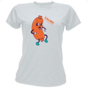 Camiseta Baby Look Calma calabreso