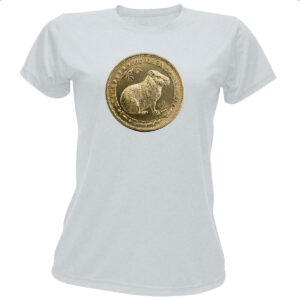Camiseta Baby Look Capivara coin