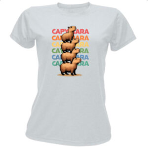 Camiseta Baby Look Capivara funny