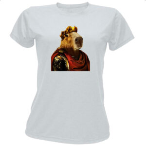 Camiseta Baby Look Capivara imperador