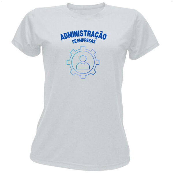 Camiseta Baby Look Administracao Empresas
