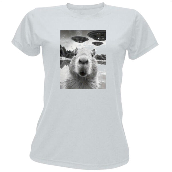 Camiseta Baby Look Capivara UFOs