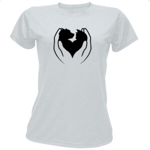 Camiseta Baby Look Adocao Pet carinho