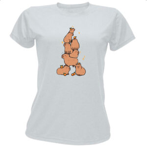 Camiseta Baby Look Capivarias