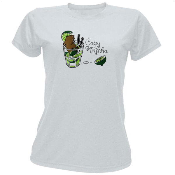 Camiseta Baby Look Capyrinha