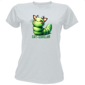 Camiseta Baby Look Cat-Erpillar