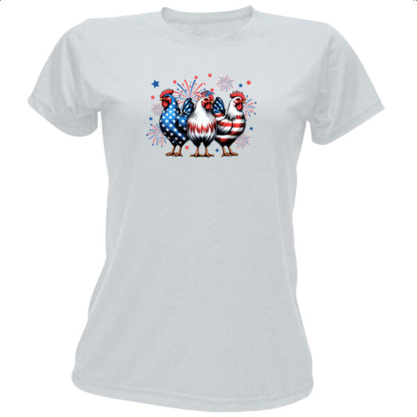 Camiseta Baby Look Chicken EUA