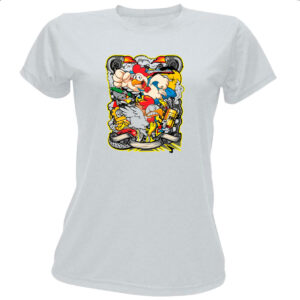 Camiseta Baby Look Chicken turbo