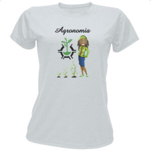 Camiseta Baby Look Agronomia
