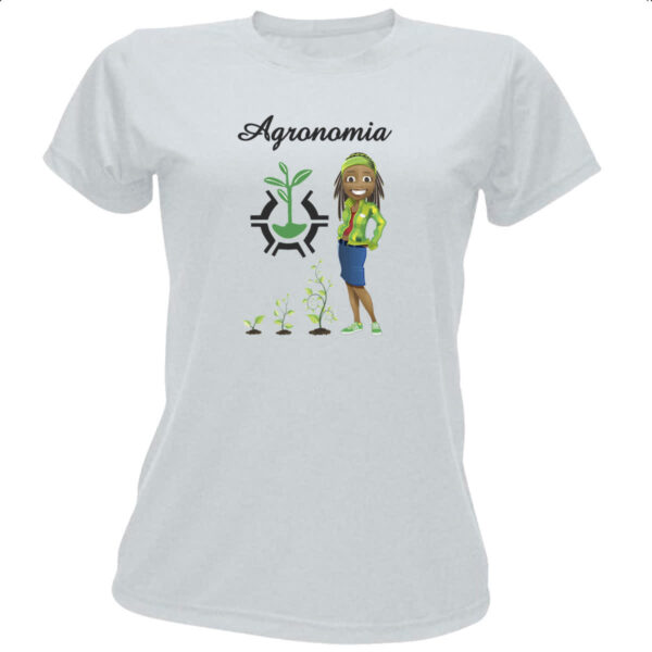 Camiseta Baby Look Agronomia