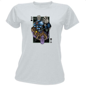 Camiseta Baby Look Darkseid e Thanos