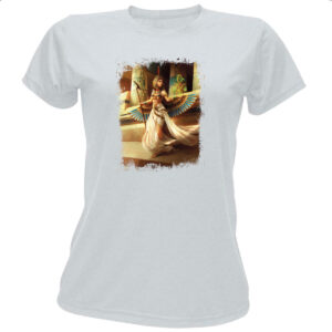 Camiseta Baby Look Deusa Isis Ilustracao