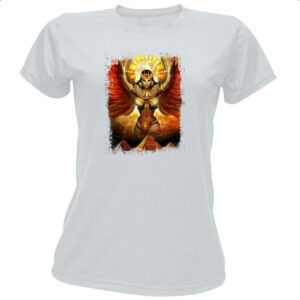 Camiseta Baby Look Deusa Isis Sobre o Egito