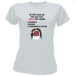 Camiseta Baby Look Dia das maes tupperware