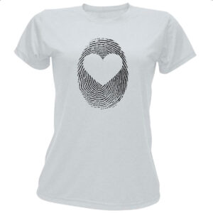 Camiseta Baby Look Digital do amor