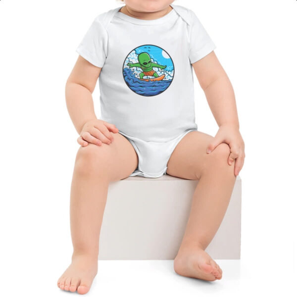 Body infantil Alien Surfista - Imagem 2