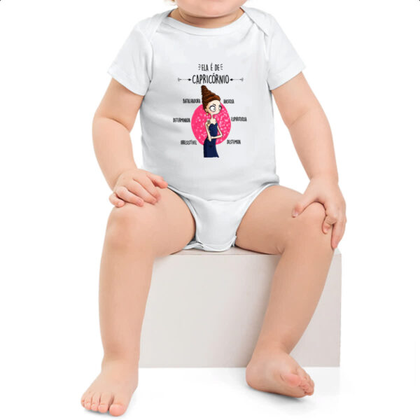 Body infantil Ela e de Capricornio - Imagem 2