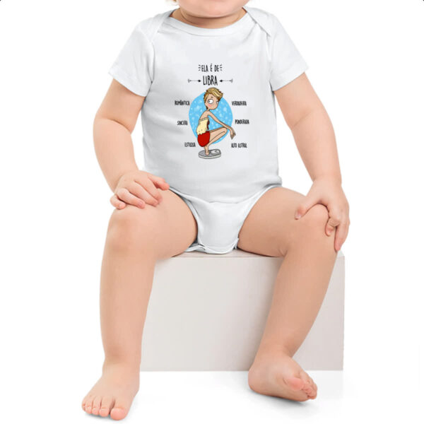Body infantil Ela e de Libra - Imagem 2