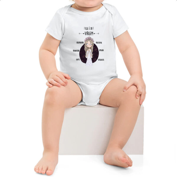 Body infantil Ela e de Virgem - Imagem 2