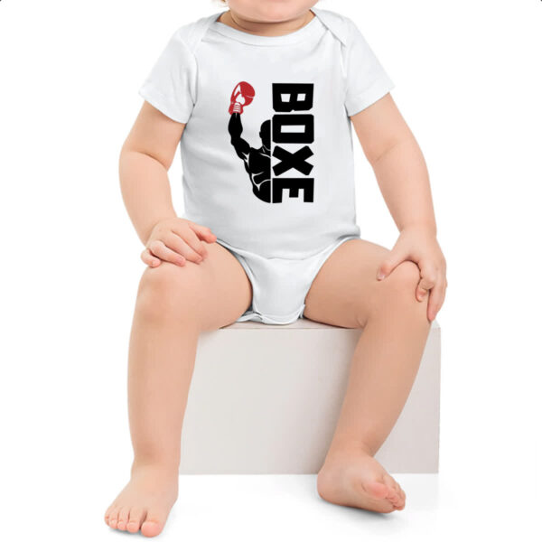 Body infantil Esporte boxe luva - Imagem 2