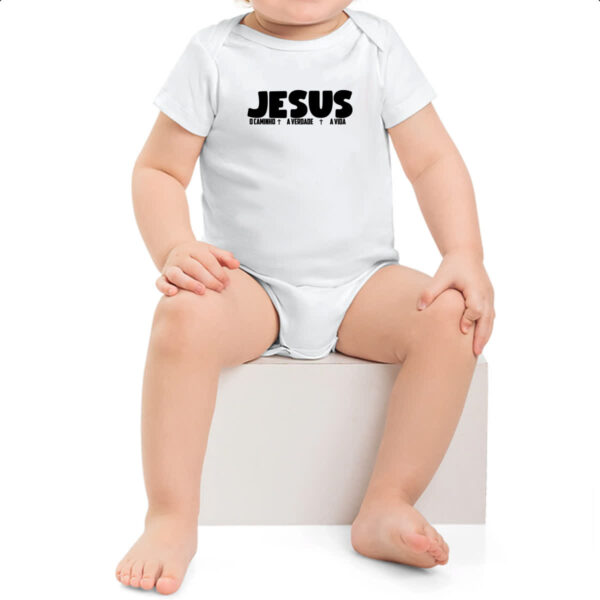 Body infantil Jesus caminho verdade e a vida 03 - Imagem 2