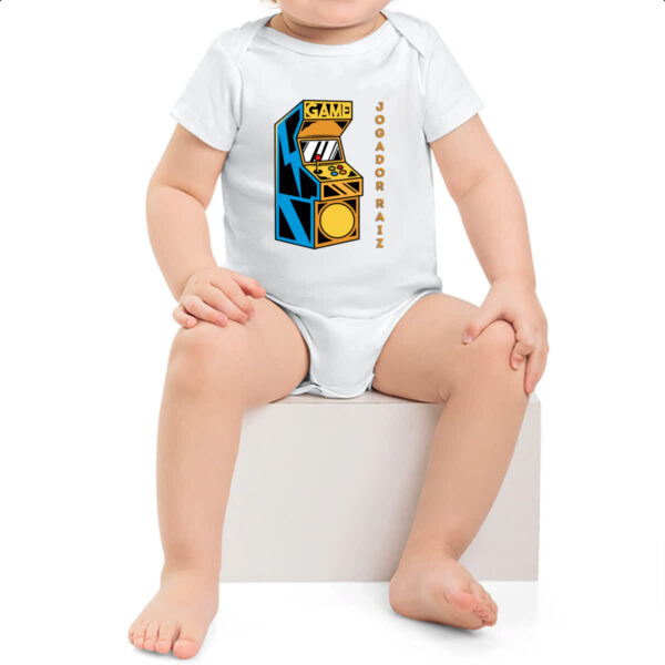 Body infantil Jogador gamer raiz - Imagem 2