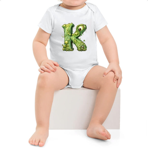 Body infantil Zumbi Alfabeto Letra K - Imagem 2