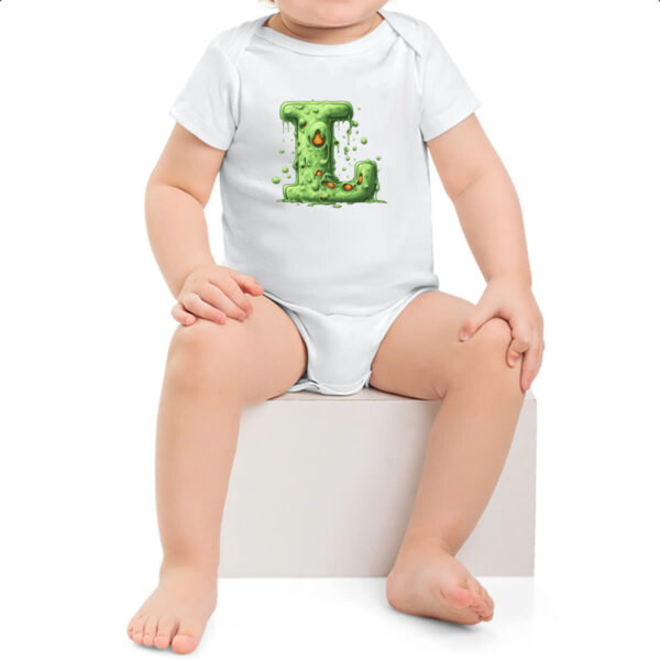 Body infantil Zumbi Alfabeto Letra L - Imagem 2