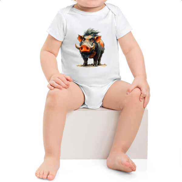 Body infantil Zumbi Javali - Imagem 2