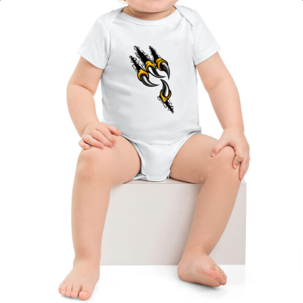 Body infantil Garras de aguia rasgando - Imagem 2