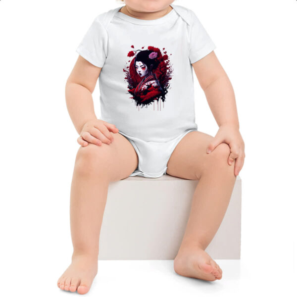 Body infantil Geisha dark magic splash - Imagem 2