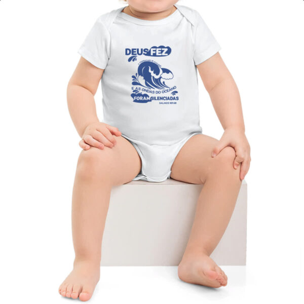 Body infantil Gospel Salmos 107.29 - Imagem 2