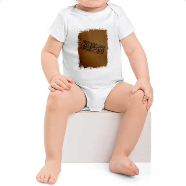 Body infantil Grimm Chaves Mapa Floresta Negra - Imagem 2