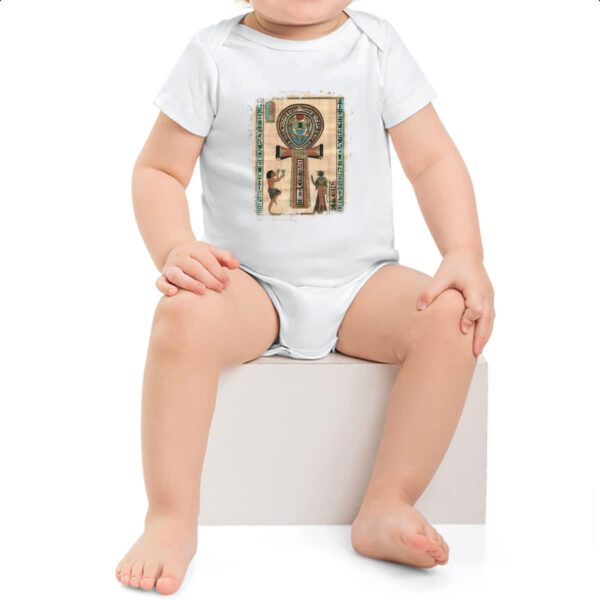 Body infantil Ankh Chave da Vida Egipcia - Imagem 2
